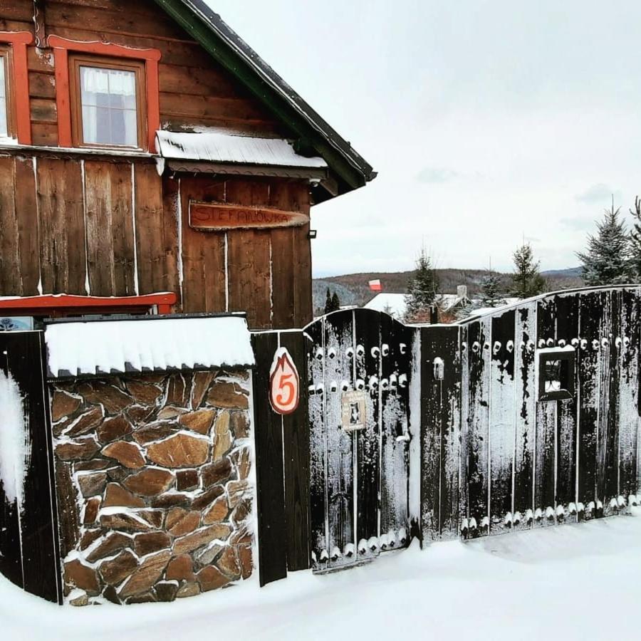 Chata Drewniana Stefanowka Slemien Exterior photo